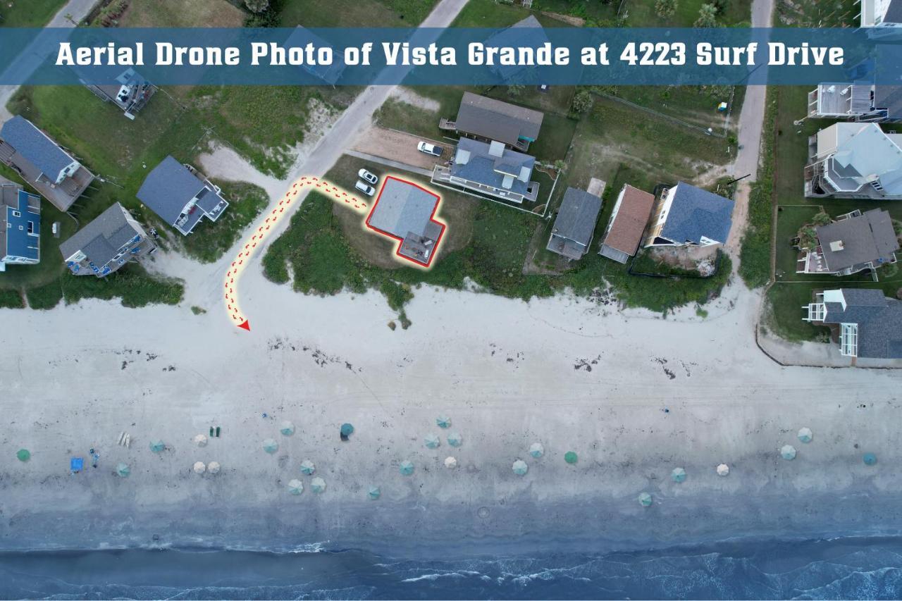 Beach Front On West Beach Galveston Exteriör bild